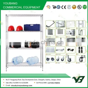 2015 Hot Sell NSF 250KGS 36x 14 Inch Heavy Duty Industrial 3 Layer Wire Mesh Rack (YB-WS009) thumbnail-2