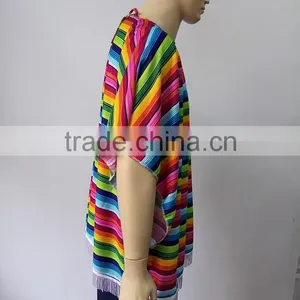 Cheap Wholesale Kids Mexican Costumes Party Sexy Mens Mexican Poncho for Male Quality Choice thumbnail-4