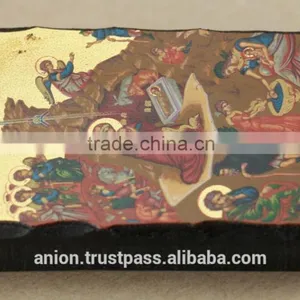 Orthodox Greek & Russian Small Wooden Icon thumbnail-5