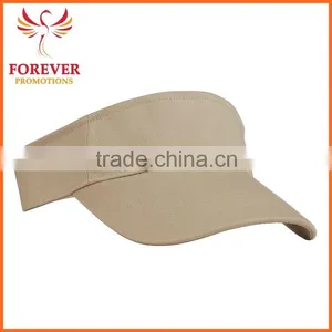 Chinese Manufactory Ployester Khaki Sun Visor thumbnail-3