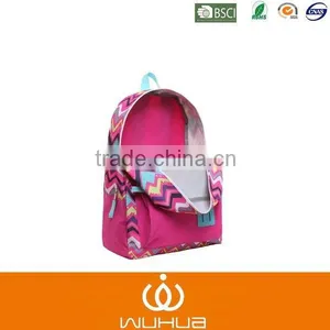 16.5 Inch Patterned Fashion School Book Bag / Hiking Backpack thumbnail-2