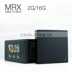 Roofull MRX Quad Core Amlogic S905 Android5.1 tv Box With 2GB RAM 16G EMMC Flash 4K Wifi tv Box Rooted thumbnail-1