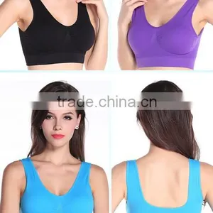 Women's Gym Yoga Running Boxing Active High Control Support Wireless Comfort Bra thumbnail-4