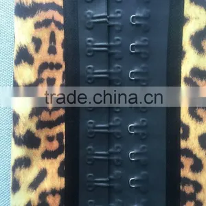 Yellow Leopard Women's Latex Workout Waist Cincher Corset Waist Trainer 2016 thumbnail-2