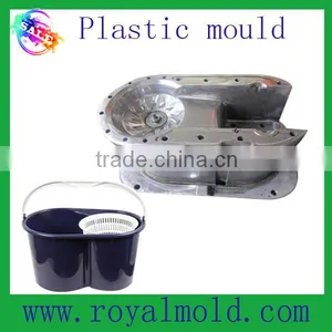 Plastic Mop Bucket Injection Mould Making With Low Cost thumbnail-3