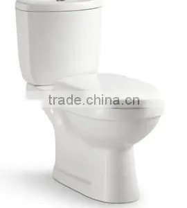 Sanitary Ware Ceramic wc Toilet Washdown s Trap p Trap Two Piece Toilet China Supplier Cheap Toilet on Sale Y802 thumbnail-1
