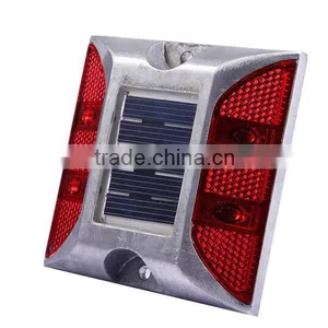 Road Safety Blinker Light Aluminum Led Solar Road Studs thumbnail-5