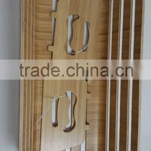 Bent Wood Folding Fruit Picking Basket With Bamboo Veneer thumbnail-2
