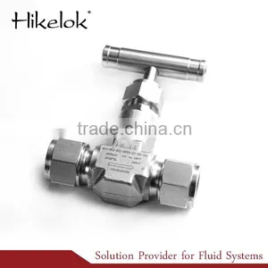 DN25 Twin Ferrules Needle Valve Union-bonnet Needle Valve SS316 Needle Valve thumbnail-2