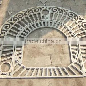 Nodular Cast Iron Tree Grate Beauty Durable Corrosion Resistant OEM China Factory Tree Grate thumbnail-3