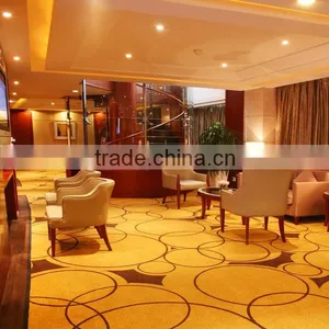 Chinese Red Pattern Axminster Carpet for Banquet Hall thumbnail-1