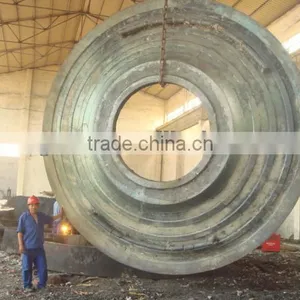 Good Quality Steel Casting Rotary Kiln Mill Inlet thumbnail-1