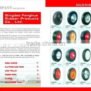 Wheelbarrow Tyre, Wheel Barrow Tire, Wheel Barrow Rubber Tire 400-8 4pr Wheelbarrow Tyre thumbnail-2