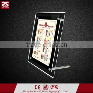 Factory Direct Sale LED Light Box Crystal Picture Frame Advertising Store Signboard thumbnail-2