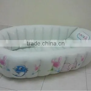 PVC Inflatable Baby Bathtub/ Folding Baby Bathtub thumbnail-1