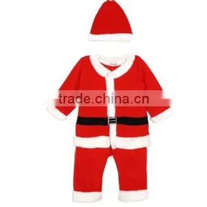Hot Sale High Quality Christmas Baby Santa Suit thumbnail-4