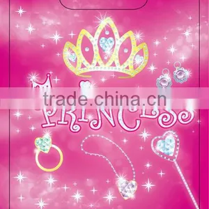Hot Sell Princess Type Plastic Candy Flowers Bag for Candy Gift thumbnail-3