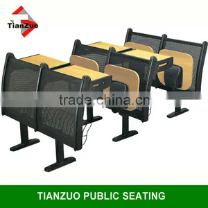 Steel Frame Foldable Students Study Chair Instituional Furniture thumbnail-1