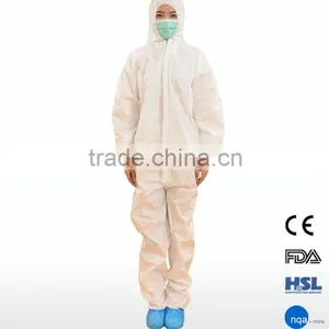 2015 Disposable Protective Suits Safety Coverall Workwear thumbnail-1