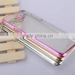 Ultra Thin Electroplating Transparent Soft TPU Phone Back Cover for Samsung Galaxy j7 thumbnail-4