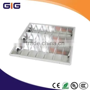 Flourescent Grid Lighting Fixture thumbnail-4