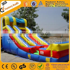 Double Lane Inflatable Slip n Slide Inflatable Water Slide Pool A4046 thumbnail-2