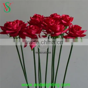 Lighted Red Rose Led Flower Light thumbnail-2