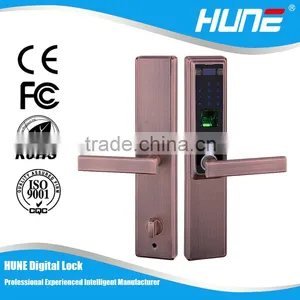 Rfid Security Access Control Fingerprint Scanner Door Lock With ANSI Mortise thumbnail-1