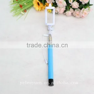 Colour Colourful Wireless Bluetooth Monopod Mobile Phone Self-timer+clip Holder thumbnail-1
