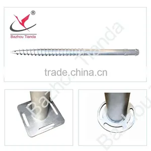 Ground Screw Pole Anchor thumbnail-3