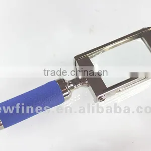 Magnifier,Square Metal Frame Magnifier,rectangle Handle Magnifier thumbnail-1