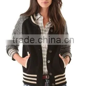 Latest Design 2012 Lady Winter Knitted Sweater thumbnail-1