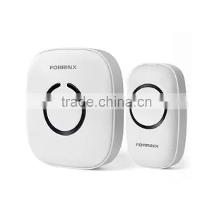 Forrinx Direct Supply Wireless Doorbell 220VDC Plug-in Power Bird Sound Doorbell Water Proof CE thumbnail-3