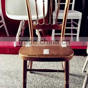 Stacking Brown Chateau Chair thumbnail-5