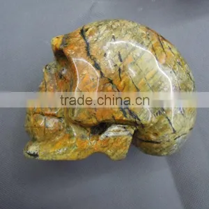 Unique Human Anatomy Skull Fengshui Crystal Products Good for Home Decoration thumbnail-2