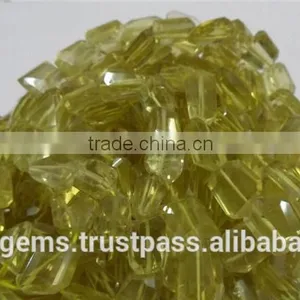 Lemon Quartz Nugget Faceted thumbnail-1