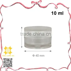 5ml Cute Navy Blue Cap Empty Matte Glass Jar for Skin Care thumbnail-3