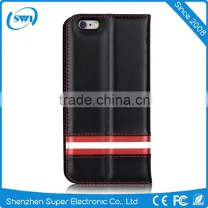 New Flip Card Pocket Genuine Leather Wallet Phone Case Cover Skin For IPhone 6 6S 6 Plus thumbnail-3