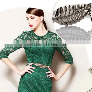 Body Chain Gold Leaf Sexy Waist Chain thumbnail-3