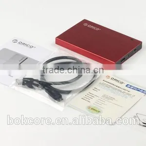 2.5" Portable HDD Enclosure With Data Write Protected Function and Tool Free(Aluminum Alloy) thumbnail-6