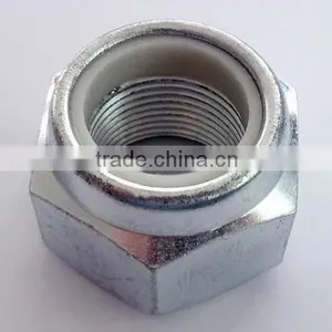 Various Sizes Din985 Nylon Nut With Zinc Plated thumbnail-1