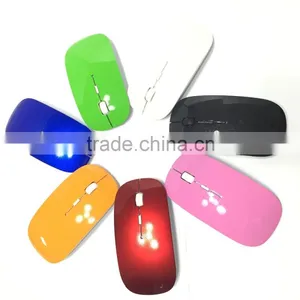 Computer Cordless Mice Flat Mouse Slim Wireless Mouse thumbnail-1