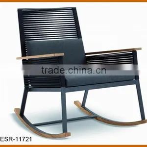 Aluminium Frame Rocking Chair Modern Style thumbnail-1
