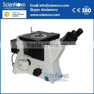 Scienovo XJL-20 2016 New Arrival China High Quality Inverted Metallurgical Microscope 6V 30W Halogen Lamp thumbnail-1