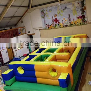 2016 Giant Inflatable Obstacle, Adult Inflatable Obstacle Course, 135ft Assault Course Inflatable Obstacle for Hire thumbnail-3