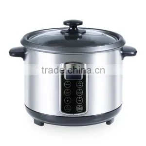 Stainless Steel Digital Smart Rice Cooker With Timer 4 in 1 thumbnail-1