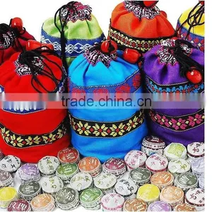 220g 36pcs 18 Kinds Flavor Pu er Tea Puerh Tea Yunnan Pu'Er Ripe Tea Chinese Tea Healthy Slimming Mini Tuocha thumbnail-1