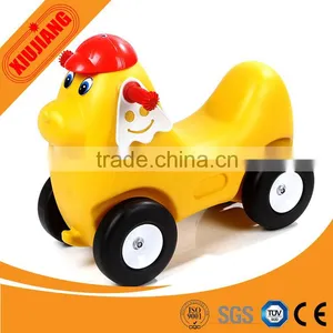 Children Small Toys Best Material Plastic Rocking Horse With Wheels thumbnail-1