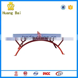 High Quality Outdoor Indoor Double Folding Movable Table Tennis Table With Wheels thumbnail-4
