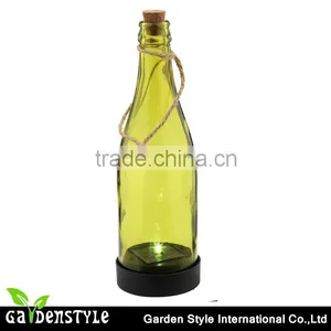 Light Lighting, Green Light Solar Bottle Glass, Patio Lamp Hanging Garden Light Solar thumbnail-2